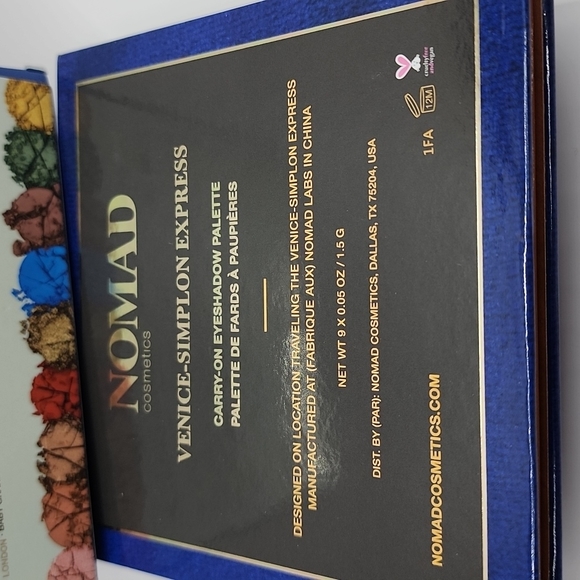 Nomad Venice-Simplon Express Carry-On Eyeshadow Palette - Picture 12 of 16